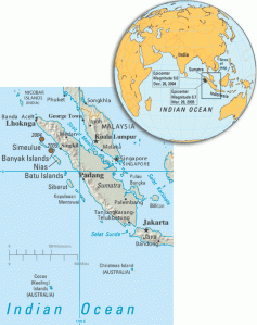 west sumatera map